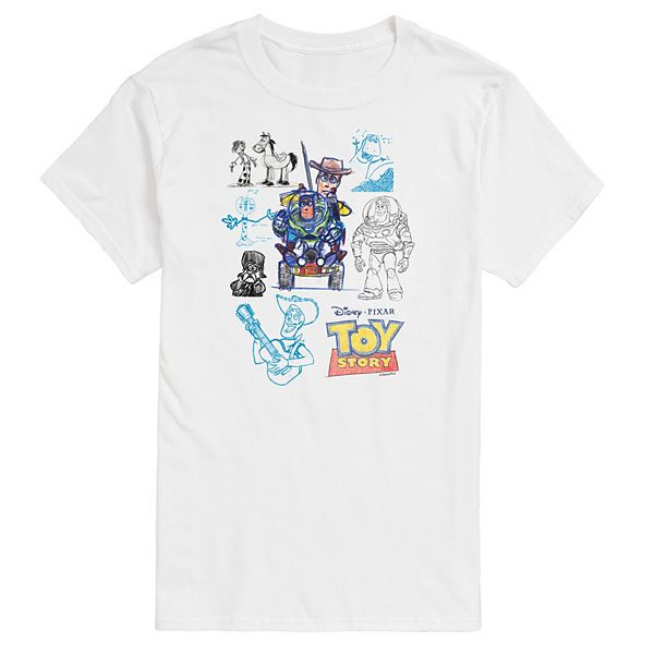 Disney / Pixar's Toy Story 4 Men's Characters Graphic Tee