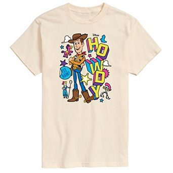 Disney / Pixar's Toy Story 4 Men's Woody Howdy Graphic Tee