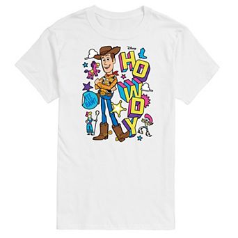 Disney / Pixar's Toy Story 4 Men's Woody Howdy Graphic Tee
