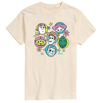 Disney / Pixar's Toy Story 4 Men's Group Grid Graphic Tee