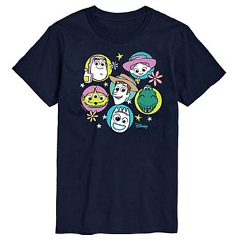 Disney / Pixar's Toy Story 4 Men's Group Grid Graphic Tee