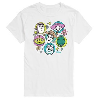 Disney / Pixar's Toy Story 4 Men's Group Grid Graphic Tee