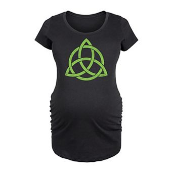 Maternity Celtic Knot Graphic Tee