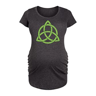 Maternity Celtic Knot Graphic Tee