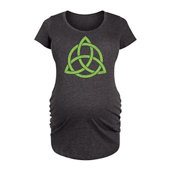 Maternity Celtic Knot Graphic Tee