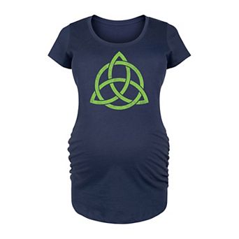 Maternity Celtic Knot Graphic Tee