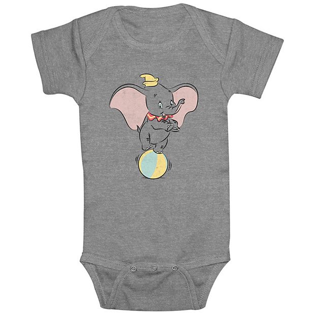 Disney s Dumbo Baby Boy Balancing On A Ball Bodysuit