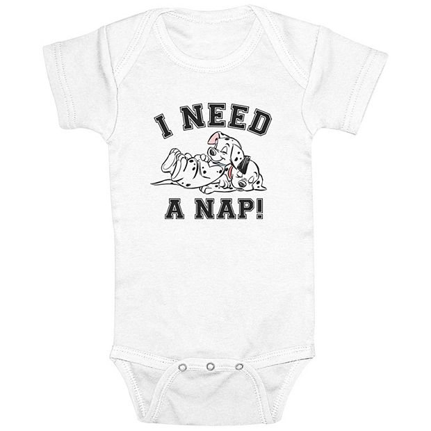 Disney s 101 Dalmatians Baby Boy I Need A Nap Bodysuit