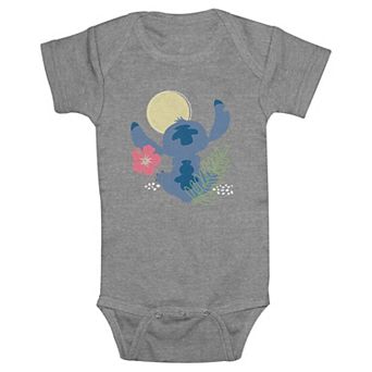 Disney's Lilo & Stitch Baby Boy Looking At The Moon Stitch Bodysuit