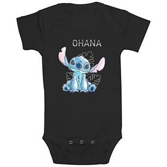 Disney's Lilo & Stitch Baby Boy Ohana Stitch Portrait Bodysuit