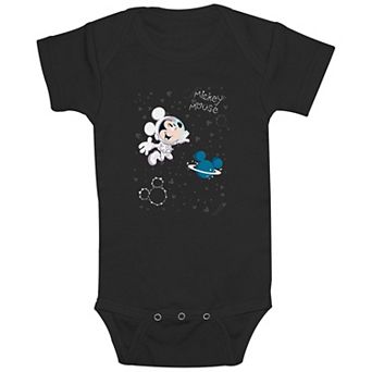 Disney's Mickey Mouse Baby Boy Exploring The Space Bodysuit