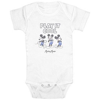 Disney's Mickey Mouse Baby Boy Play It Cool Bodysuit