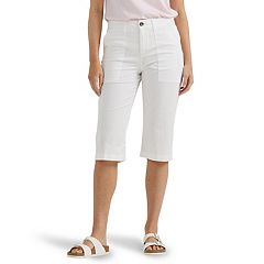 Women's Ultra Lux Comfort with Flex-to-Go Relaxed Fit Cargo Short in  Chambray