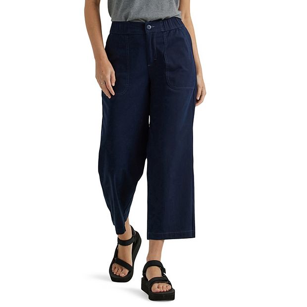 Women's Lee® Ultra Lux Wide Leg High Rise Cropped Pants