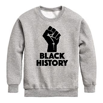 Boy's 8-20 Black History Power Fleece Sweatshirt