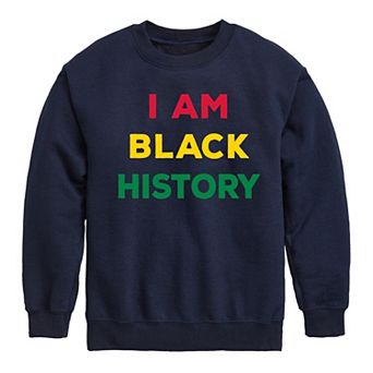 Boy's 8-20 I Am Black History Fleece Sweatshirt