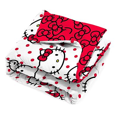 Hello Kitty Twin/Full Reversible Comforter