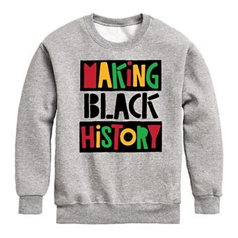 Boy's 8-20 Making Black History Fleece Sweatshirt