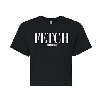 Juniors' Mean Girls Fetch Cropped Tee
