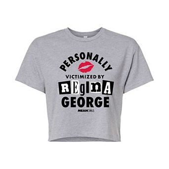 Juniors' Mean Girls Personally Victimized Cropped Tee