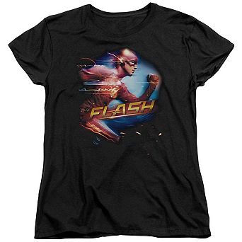The Flash Fastest Man Short Sleeve Womens T-shirt