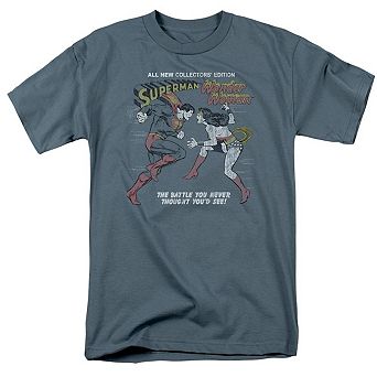 Justice League Of America The Battle Short Sleeve Adult T-shirt