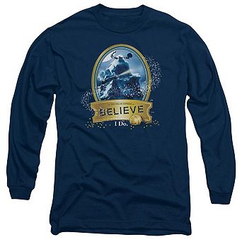 Polar Express True Believer Long Sleeve Adult T-shirt