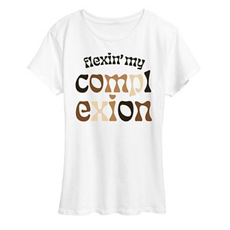 Women's Flexin' My Complexion Graphic Tee
