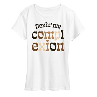 Women's Flexin' My Complexion Graphic Tee