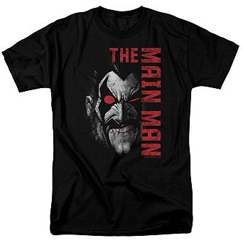 Justice League Of America Main Man Short Sleeve Adult T-shirt