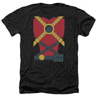 Justice League of America Red Robin Adult Heather T-Shirt