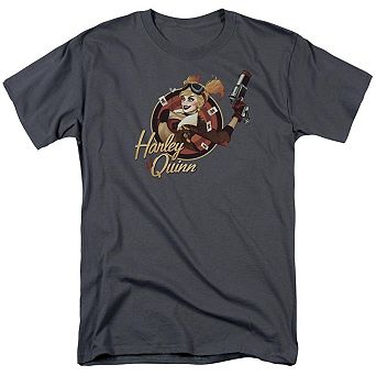 Justice League of America Harley er Short Sleeve Adult T-Shirt