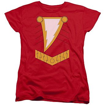 Justice League of America Shazam Short Sleeve Women´s T-Shirt