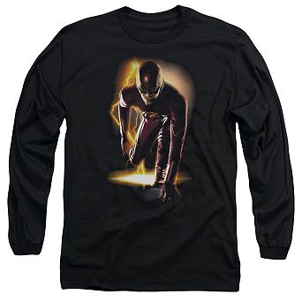 The Flash Ready Long Sleeve Adult T-shirt
