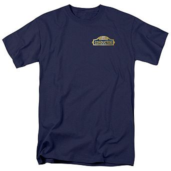 Polar Express Conductor Short Sleeve Adult T-shirt