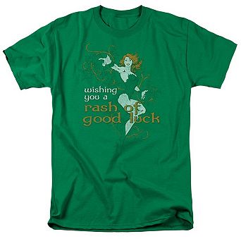 Justice League Of America Rash Of Good Luck Short Sleeve Adult T-shirt
