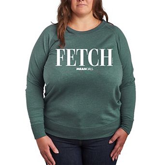 Plus Size Mean Girls Fetch French Terry Long Sleeve Tee