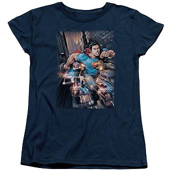 Superman Action Comics 1 Short Sleeve Womens T-shirt
