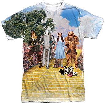Wizard Of Oz On The Road Short Sleeve Adult Poly Crew T-shirt