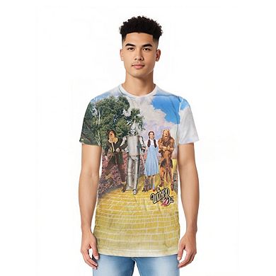 Wizard Of Oz On The Road Short Sleeve Adult Poly Crew T-shirt