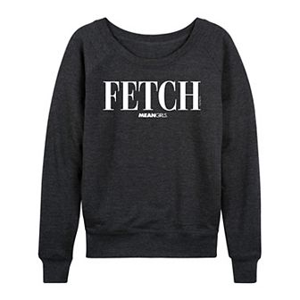 Women's Mean Girls Fetch French Terry Long Sleeve Tee