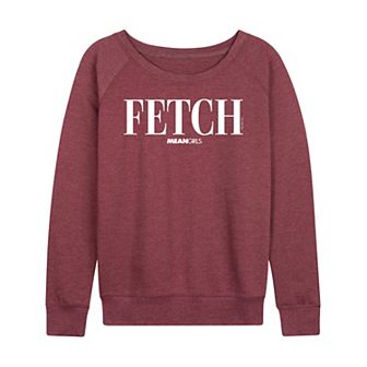 Women's Mean Girls Fetch French Terry Long Sleeve Tee