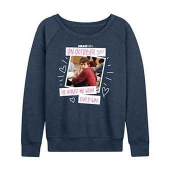 Women's Mean Girls October 3rd French Terry Long Sleeve Tee