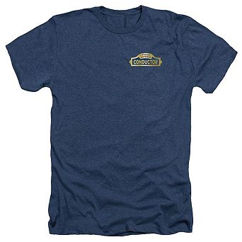 Polar Express Conductor Adult Heather T-shirt