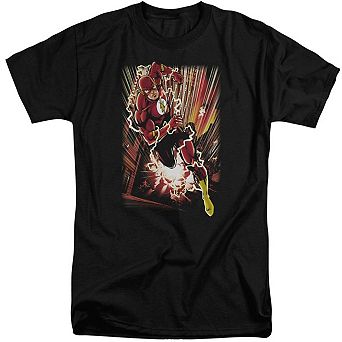 Justice League Of America Street Speed Short Sleeve Adult Tall T-shirt
