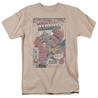 Justice League Of America Cube Creature Short Sleeve Adult T-shirt