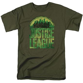 Justice League Movie Kryptonite Short Sleeve Adult T-shirt