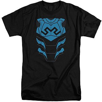 Justice League Of America Blue Beetle Short Sleeve Adult Tall T-shirt
