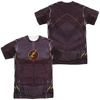 The Flash Flash Uniform Short Sleeve Adult Poly Crew T-shirt