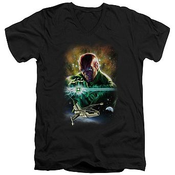 Green Lantern Abin Sur Short Sleeve Adult V Neck T-shirt